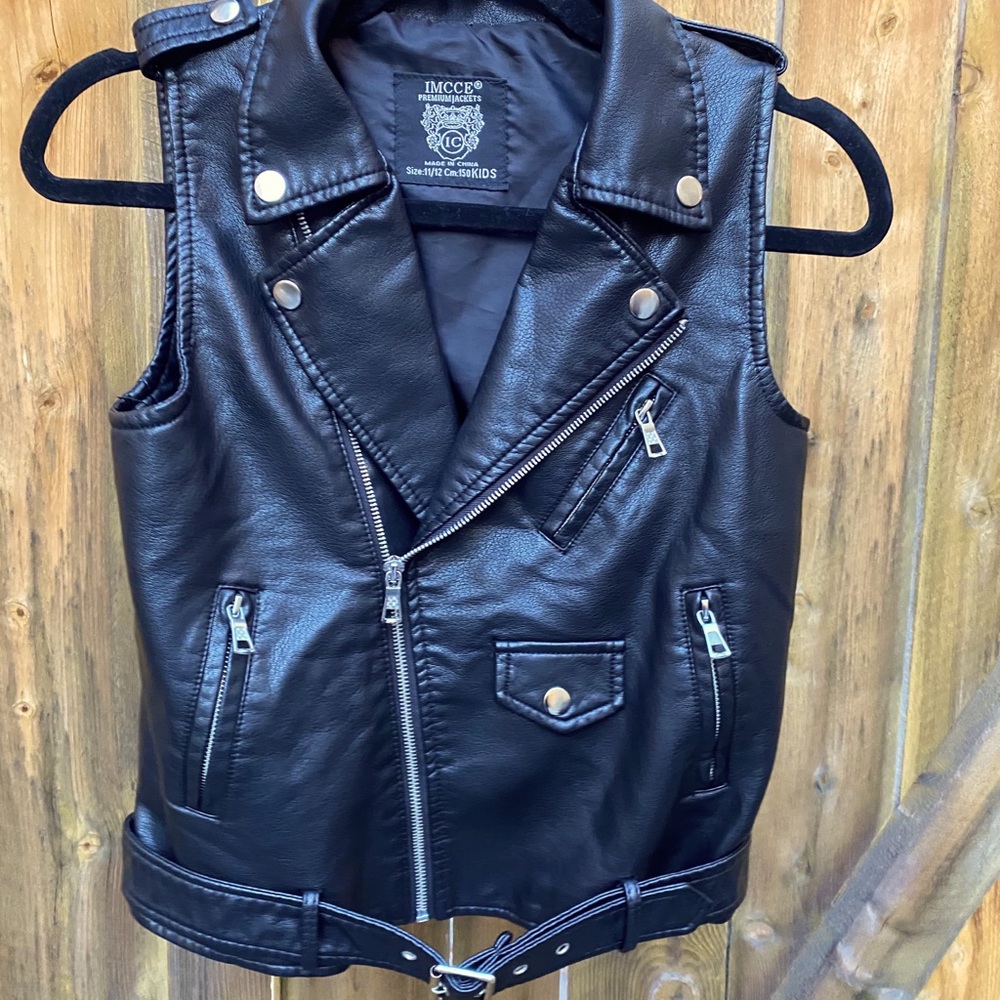 Adorable Kids Moto Vest